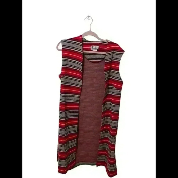 Young Society Long Vest - Picture 1 of 2